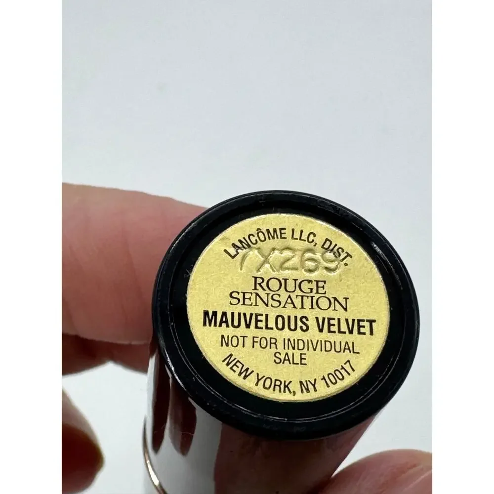 Lancome Rouge Sensation Mauvelous Velvet lipstick